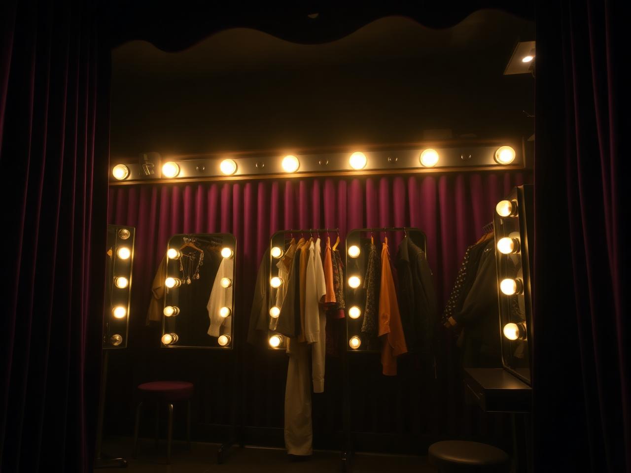 Backstage at Hartreck Entertainment